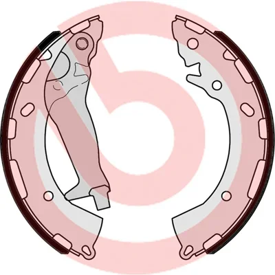 Sada brzdových čelistí BREMBO S30525