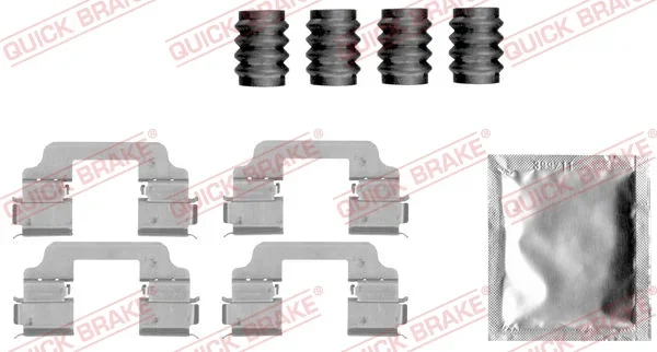 Sada prislusenstvi, oblozeni kotoucove brzdy QUICK BRAKE 109-1828