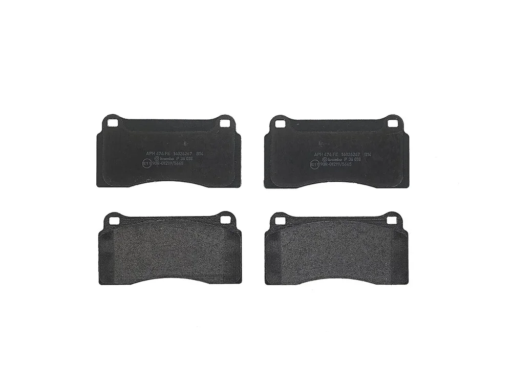 Sada brzdových destiček, kotoučová brzda BREMBO P36018