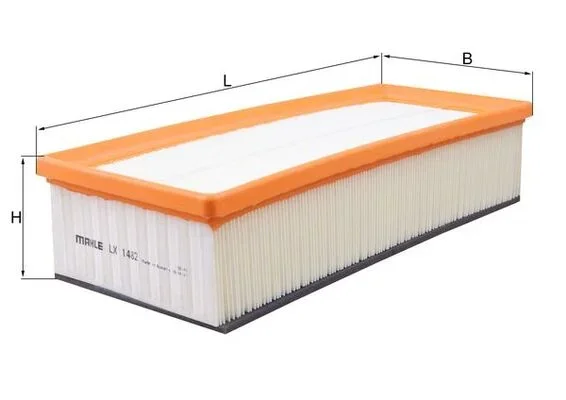 Vzduchový filtr MAHLE LX1482