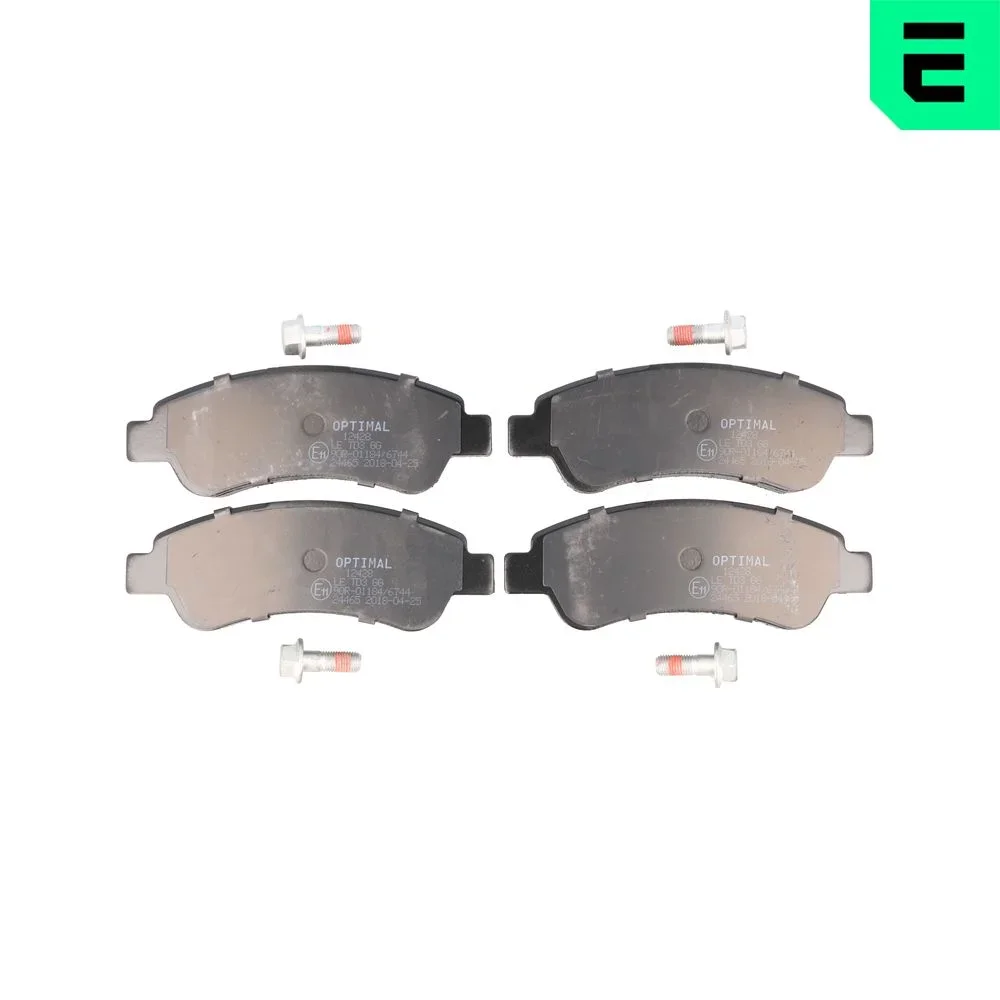 Sada brzdových destiček, kotoučová brzda OPTIMAL BP-12428