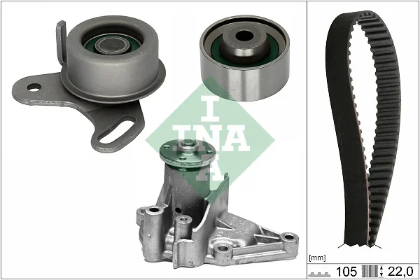 Vodní pumpa + sada ozubeného řemene Schaeffler INA 530042731