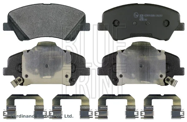 Sada brzdových destiček, kotoučová brzda BLUE PRINT ADG042175
