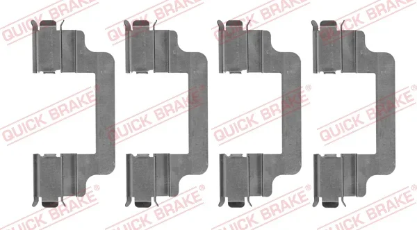 Sada prislusenstvi, oblozeni kotoucove brzdy QUICK BRAKE 109-1779