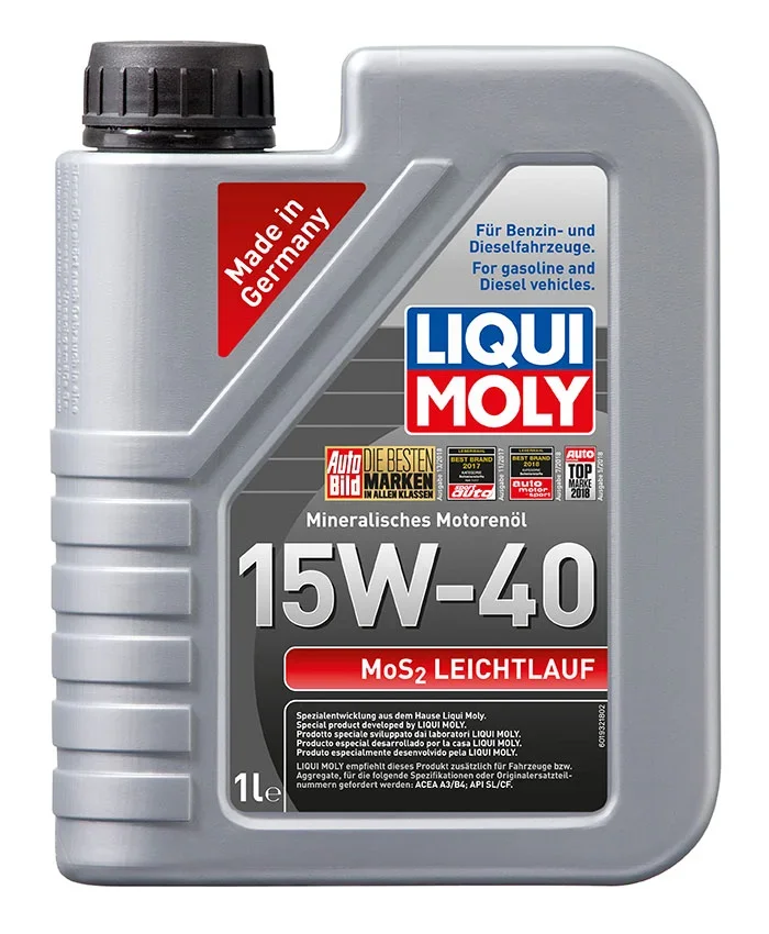 Motorový olej mos2 leichtlauf 15w-40 LIQUI MOLY 2570 Motorový olej mos2 leichtlauf 15w-40 LIQUI MOLY 2570