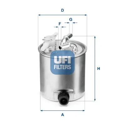 Palivový filtr UFI 55.392.00