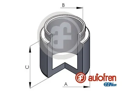 Píst, brzdový třmen AUTOFREN SEINSA D025291