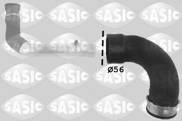 hadicka plniciho vzduchu SASIC 3336123 – OE 11613450222