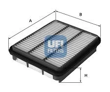 Vzduchový filtr UFI 30.309.00 – OE 28113-H1915