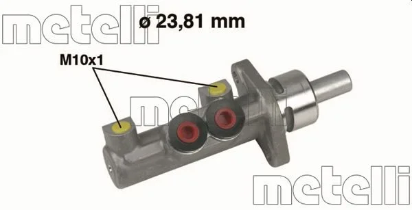 Hlavní brzdový válec METELLI 05-0412