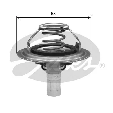 Termostat, chladivo GATES TH23085G1