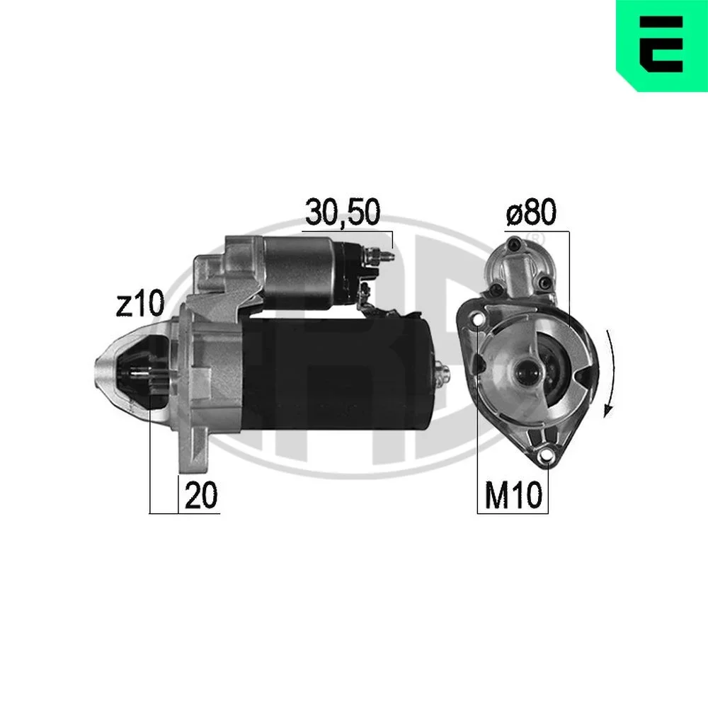 Startér ERA 221013A – OE 4801871AB Startér ERA 221013A – OE 4801871AB