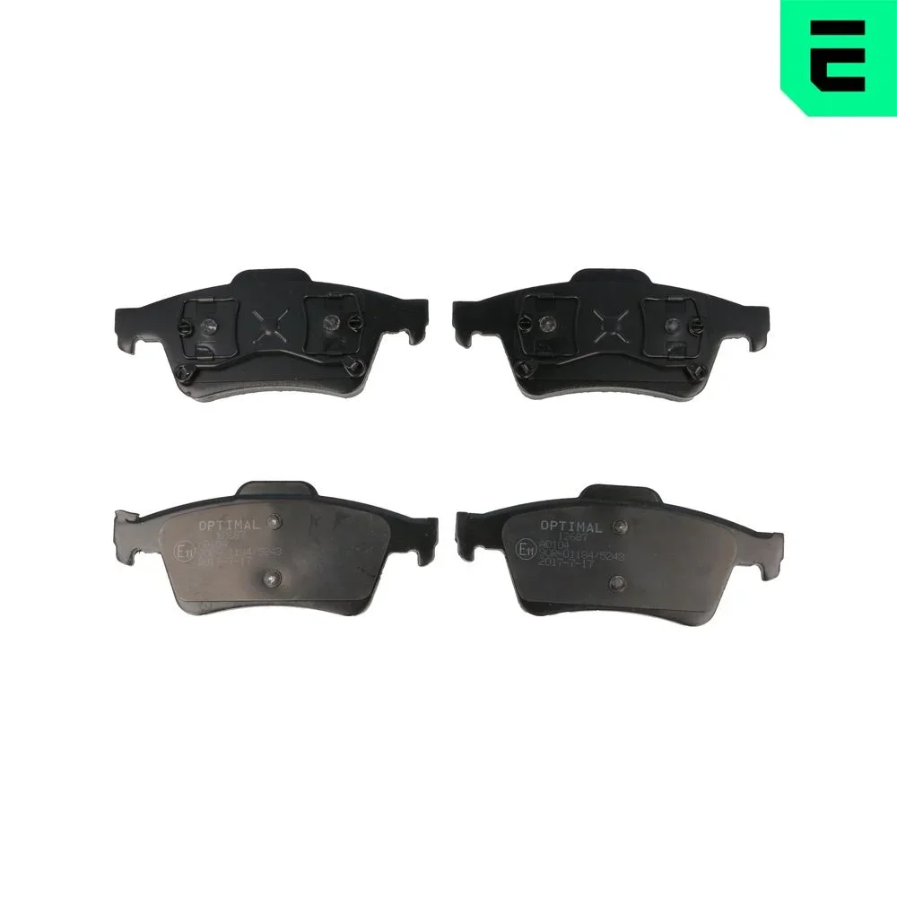 Sada brzdových destiček, kotoučová brzda OPTIMAL BP-12687