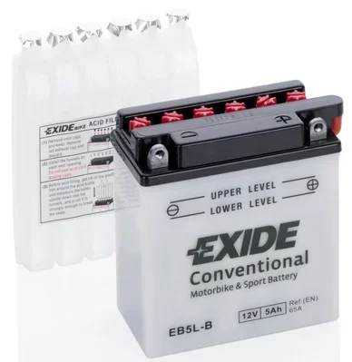 startovací baterie EXIDE EB5L-B startovací baterie EXIDE EB5L-B