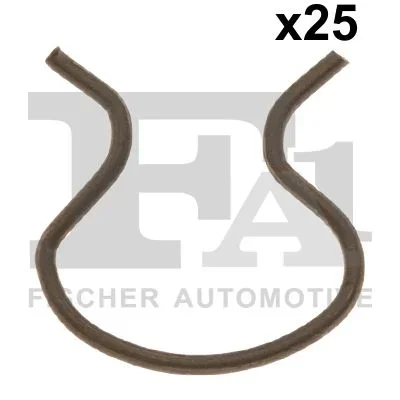 Klip, ozdobná / ochranná lišta FA1 12-40025.25