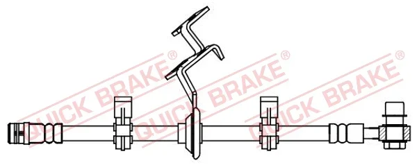 Brzdová hadice QUICK BRAKE 58.834X
