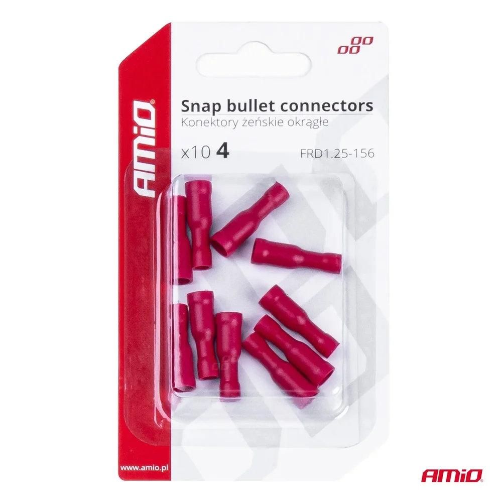 IZOLOVANÉ VNITŘNÍ KULATÉ VÁLCE KONEKTORY AMIO 03072 - Obrázek 4